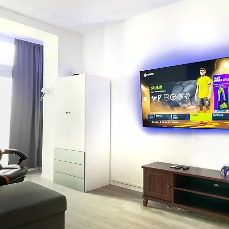 Jaybnb - Gaming Ps5 65 Zoll 4k Tv Mit Balkon Apartment *