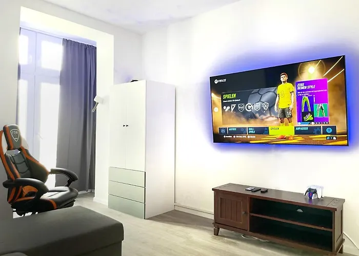 Jaybnb - Gaming Ps5 65 Zoll 4k Tv Mit Balkon 公寓 *